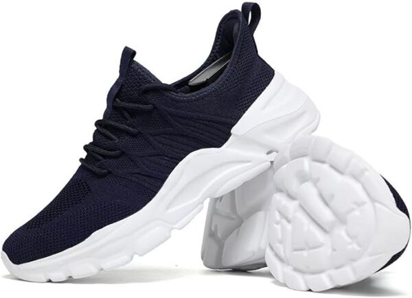 sneakers Black Metallic Silver White - 图片 3