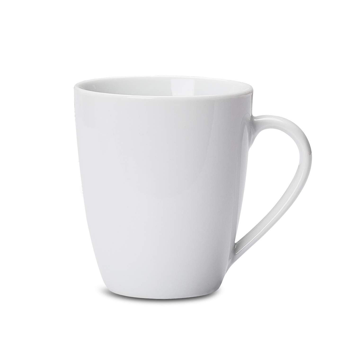 12 oz Coffee Mug Set, 12 Count, White (Previously AmazonCommercial brand)