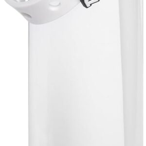 BPA-Free Tritan Plastic Reusable Water Bottle with Charm Strap - Ideal for Travel, Gym and Sports - Leak Proof when Spout is Closed - 26oz - Clear