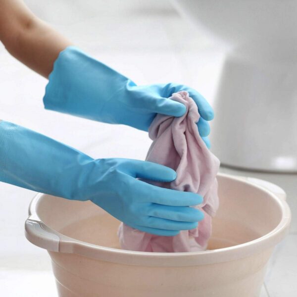 Household Cleaning Gloves - Reusable Kitchen Dishwashing Gloves with Latex Free - 图片 2