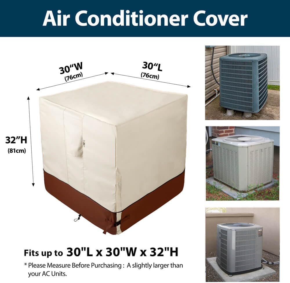 Air Conditioner Cover for Outside Units-Heavy Duty 600D AC - 图片 4