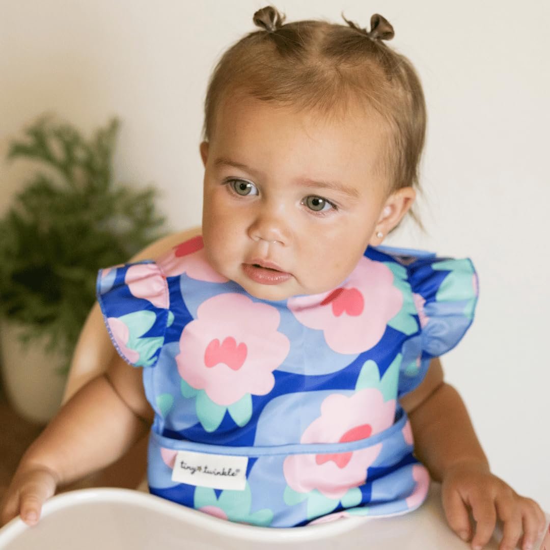 "Silicone Baby Feeding Bibs – Waterproof, BPA-Free, Soft & Adjustable with Crumb Catcher – Easy to Clean " - 图片 4