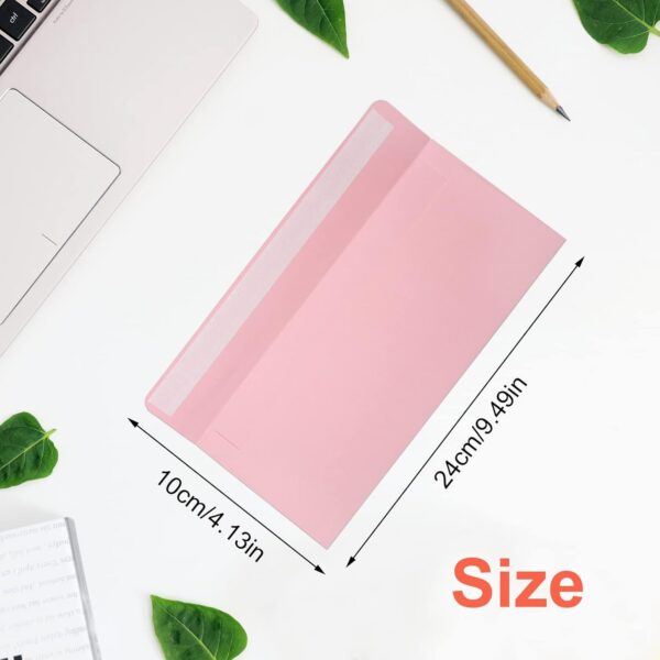 200 PCS Colorful Envelopes, #10 Business Mailing Envelopes Self Seal Square Flap for Letter, Invitations, Office, Size 4 1/8 X 9 陆 Inch - 图片 4