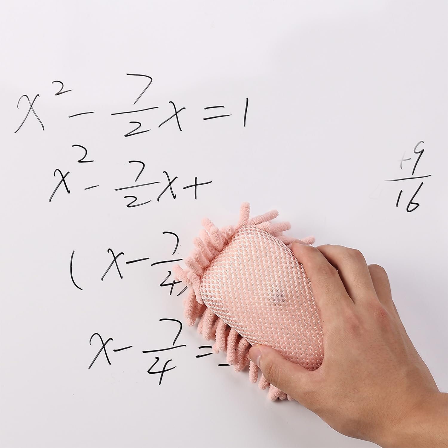 Microfiber Shag Whiteboard Eraser, 4 Pack, Washable, Dry Erase - 图片 5