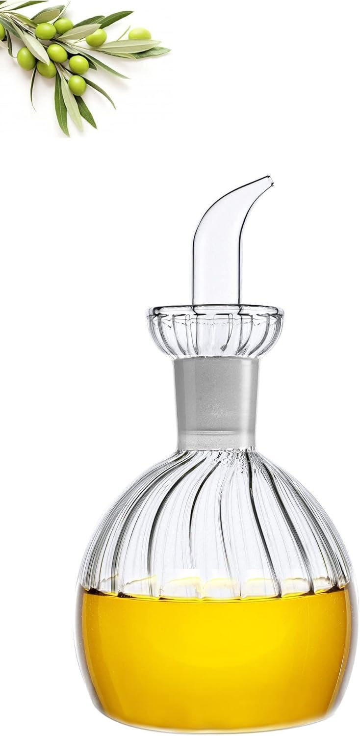 300 ml Oil Dispenser Bottle/Glass Decanter and Cruet for Kitchen and Table