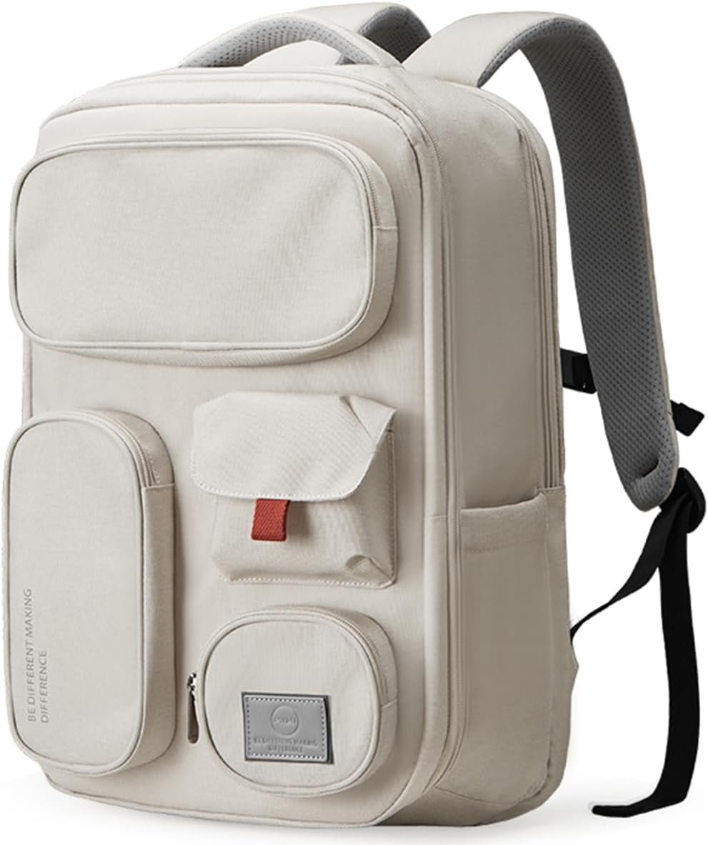 Travel Backpack for Women & Men 15.6'' Laptop Carry On Weekender Bag Outdoor Hiking with Multifunction Pockets 180° Open Water Resistant 18 Inch 22L