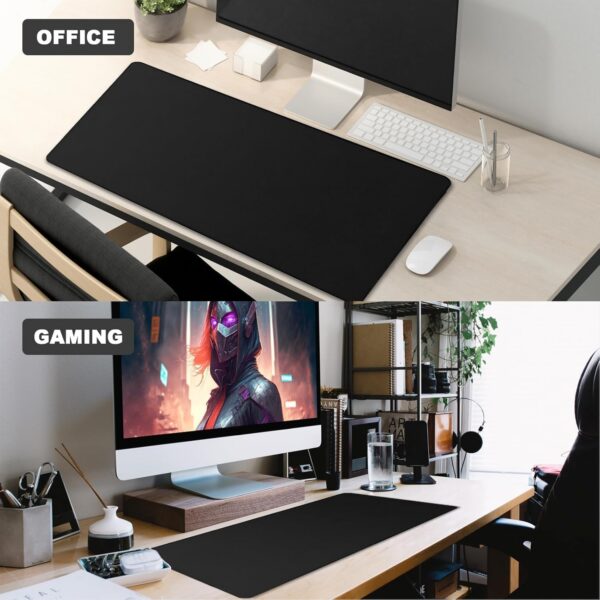 Large Mouse Pad, Desk Mat Large Office Desk Pad Gaming Mouse Pad with Stitched Edges - 图片 3