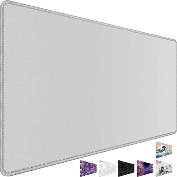 Large Mouse Pad, Desk Mat Large Office Desk Pad Gaming Mouse Pad with Stitched Edges