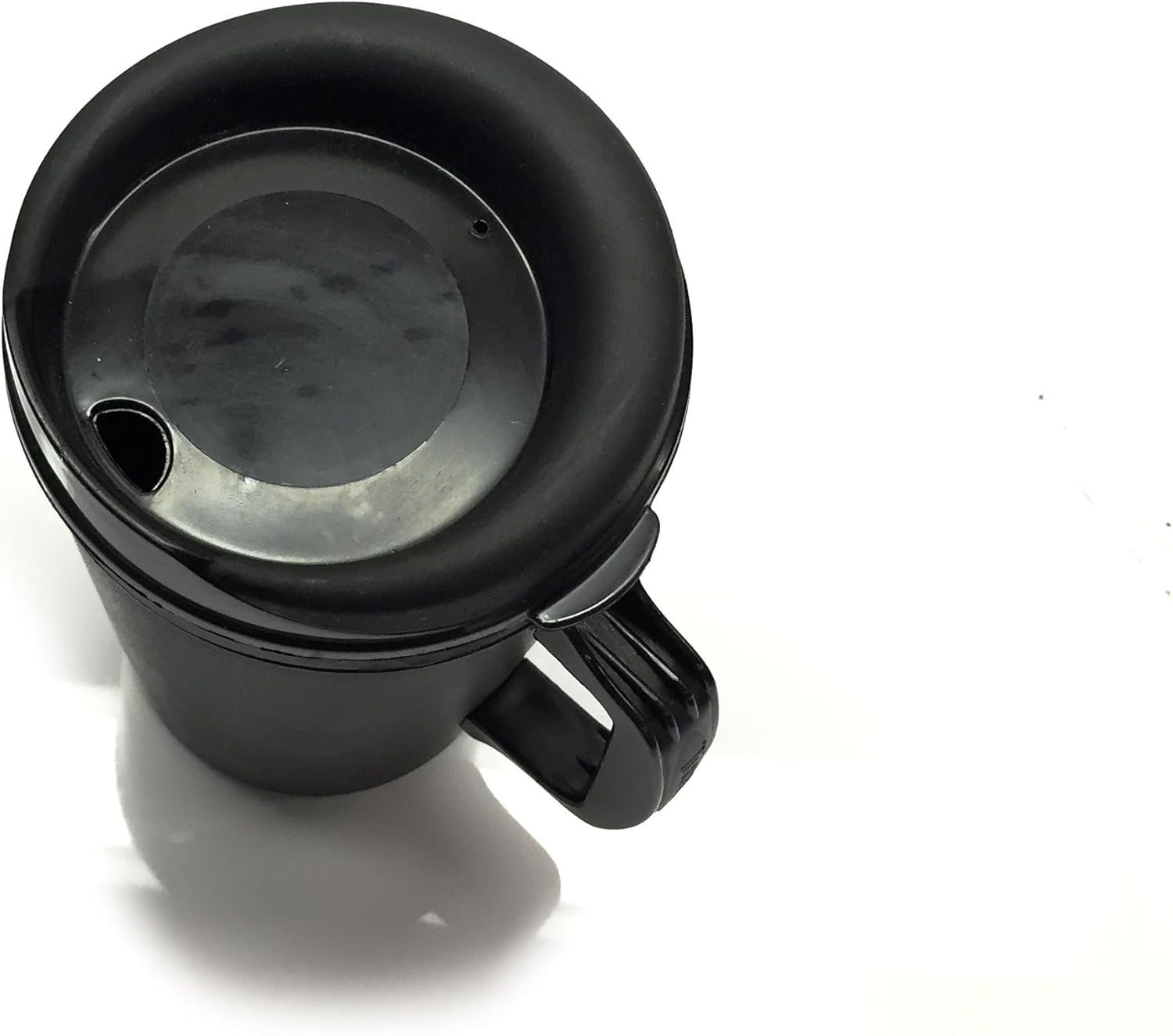 34 Oz ThermoServ Foam Insulated Coffee Mugs - Black - 图片 3