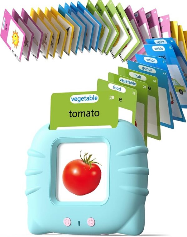 Montessori Language Learning with 224 Words, Pocket Speech Therapy and Autism Playthings, Children's Sensory Educational Device