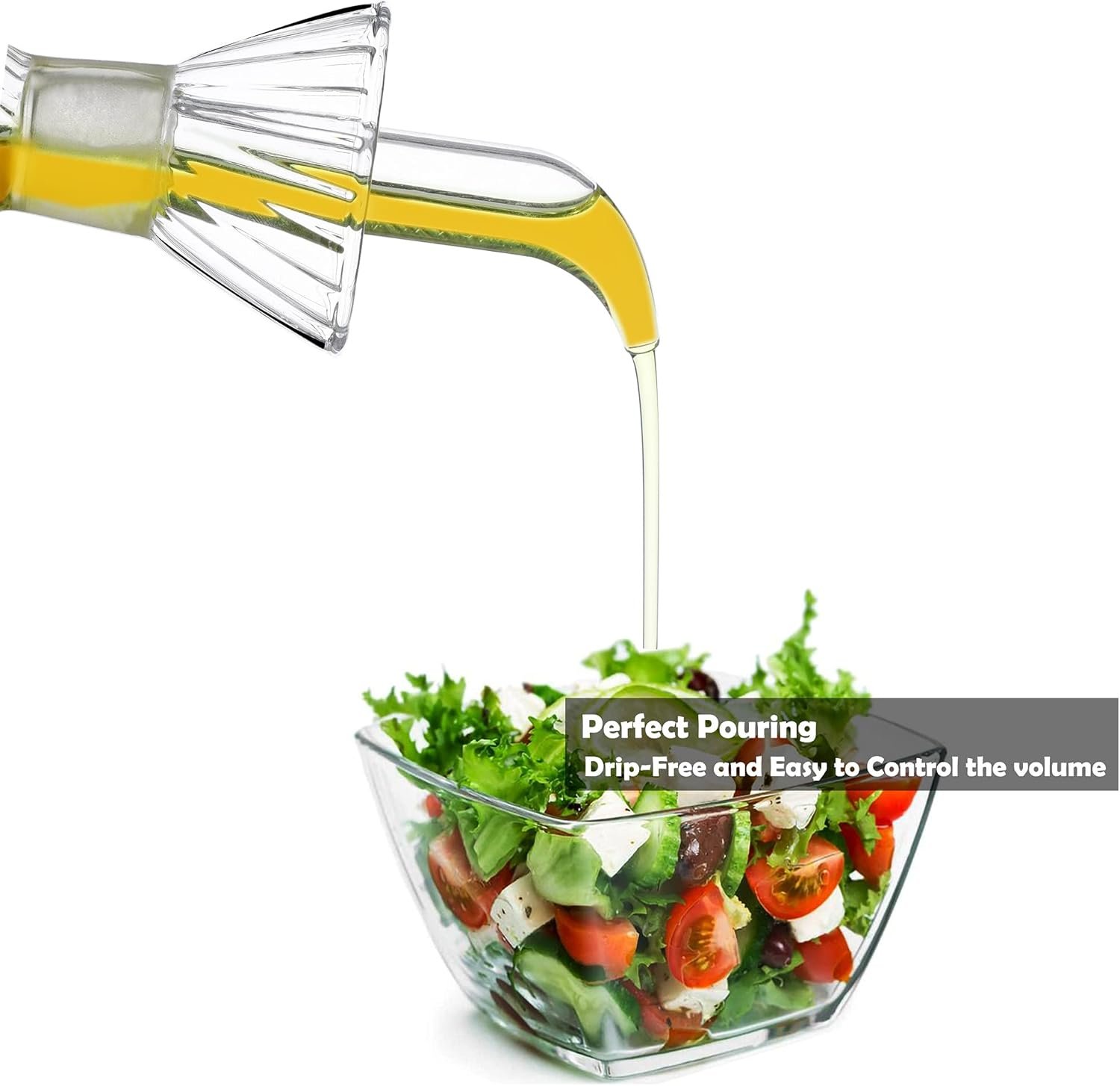 250 ml Glass All-Purpose Cruet, Glass Oil Decanter and Cruet for Kitchen and BBQ oil dispenser bottle for kitchen Cooking Oil Dispenser Oil Bottle - 图片 3