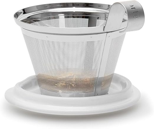 Walled Ceramic , 12 oz Loose Leaf Tea, Lid and Cup Dishwasher & Microwave Safe - 图片 3