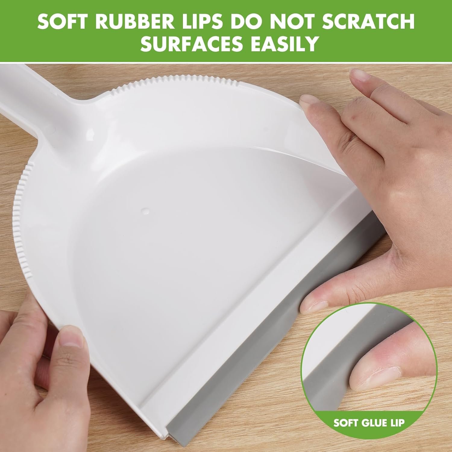 Dustpan and Brush Set, Small Brush and Dustpan Set, Hand Broom and Dustpan Set, Mini Handheld with Home - 图片 2