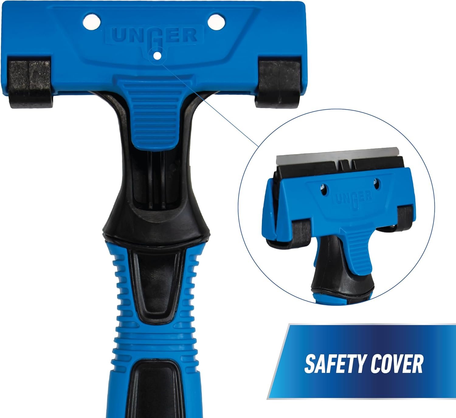 Professional Connect and Clean 4" All-Purpose Scraper, Window, Glass, and Floor Scraping Tool Supplies, Adhesive Removal - 图片 3