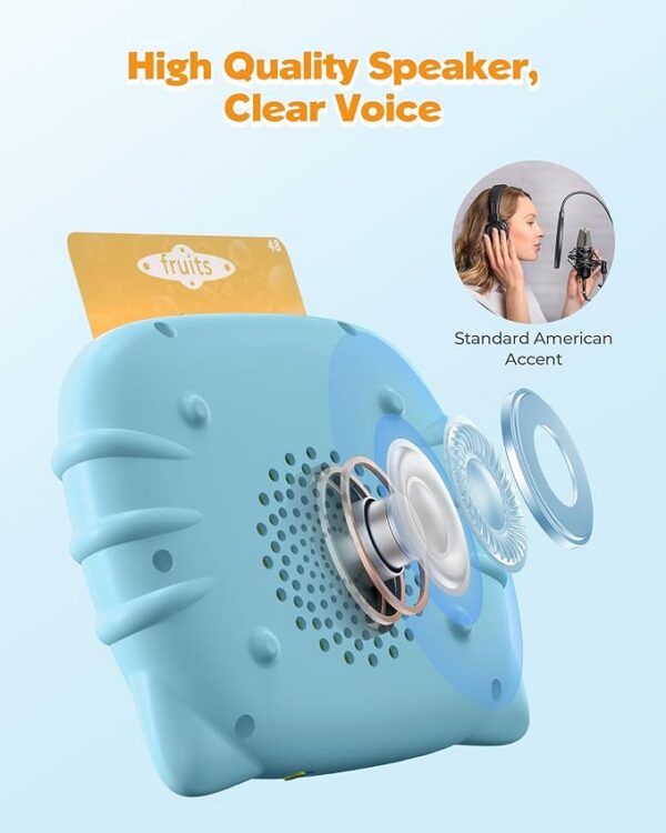 Montessori Language Learning with 224 Words, Pocket Speech Therapy and Autism Playthings, Children's Sensory Educational Device - 图片 3