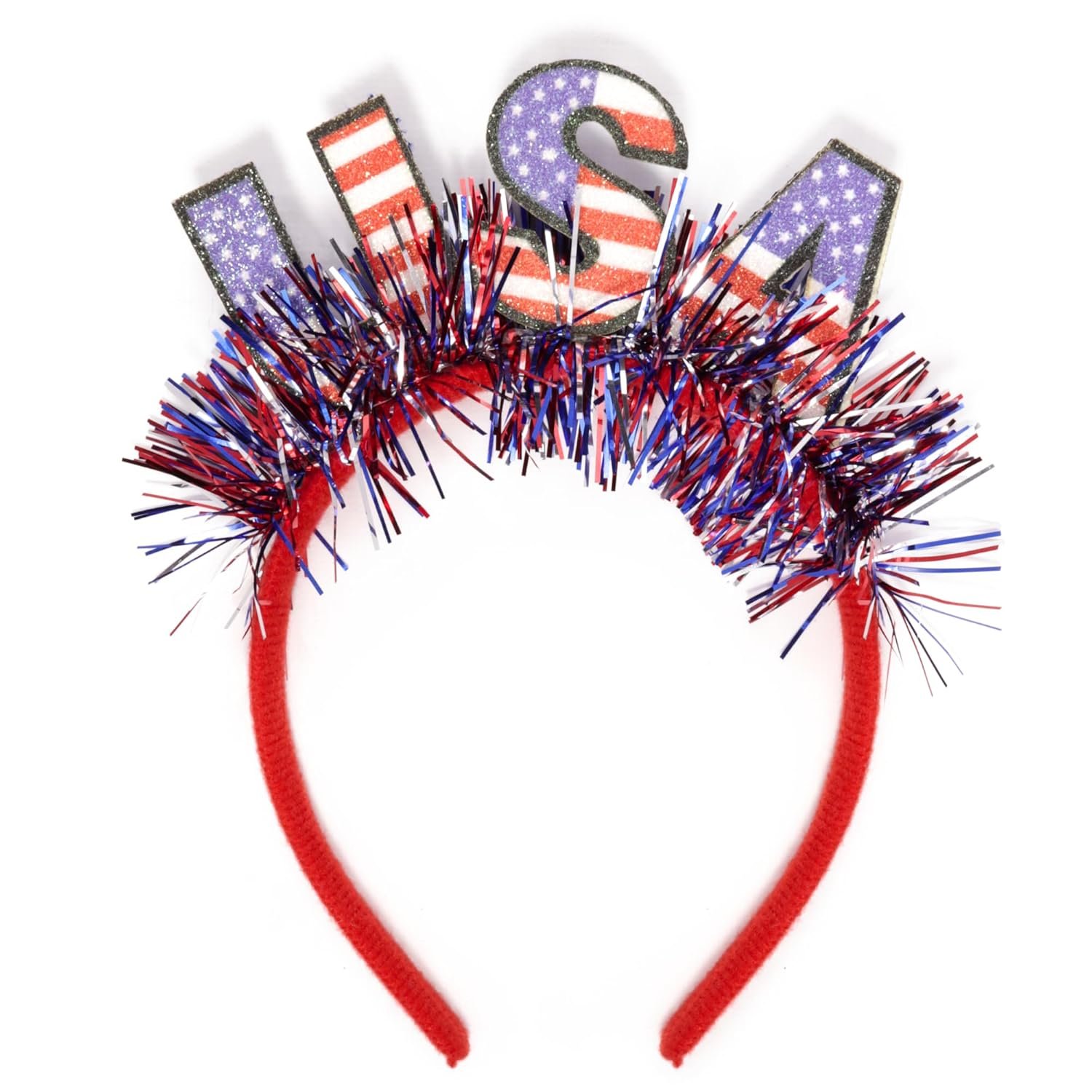 Patriotic Fourth of July Hair Accessories, One Size