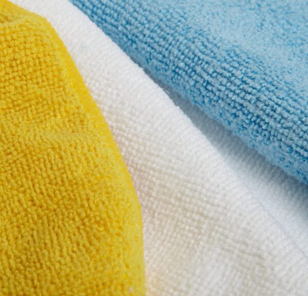 Cleaning Cloths Lint Free, Streak Free, Non-Abrasive, Reusable and Washable, 16" x 12", - 图片 2