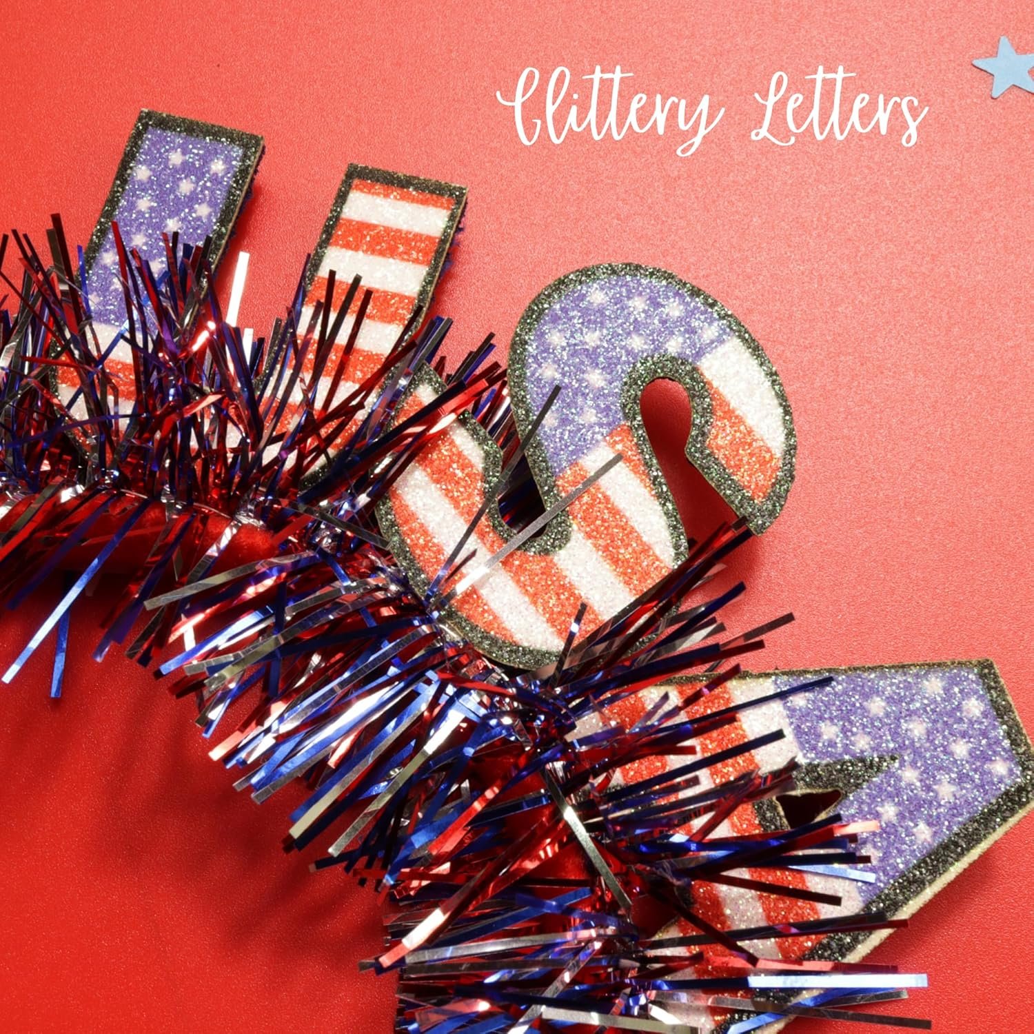 Patriotic Fourth of July Hair Accessories, One Size - 图片 2