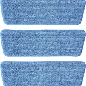3 Pack Microfiber Mop Pads