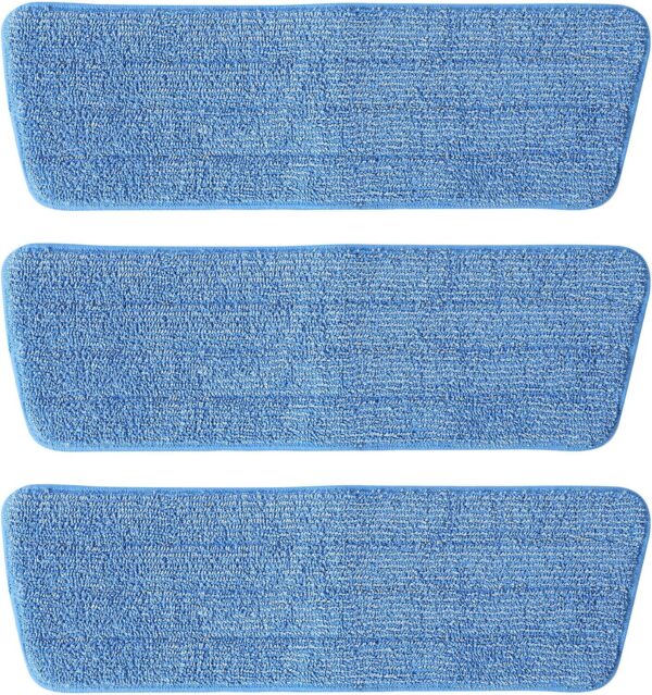 3 Pack Microfiber Mop Pads