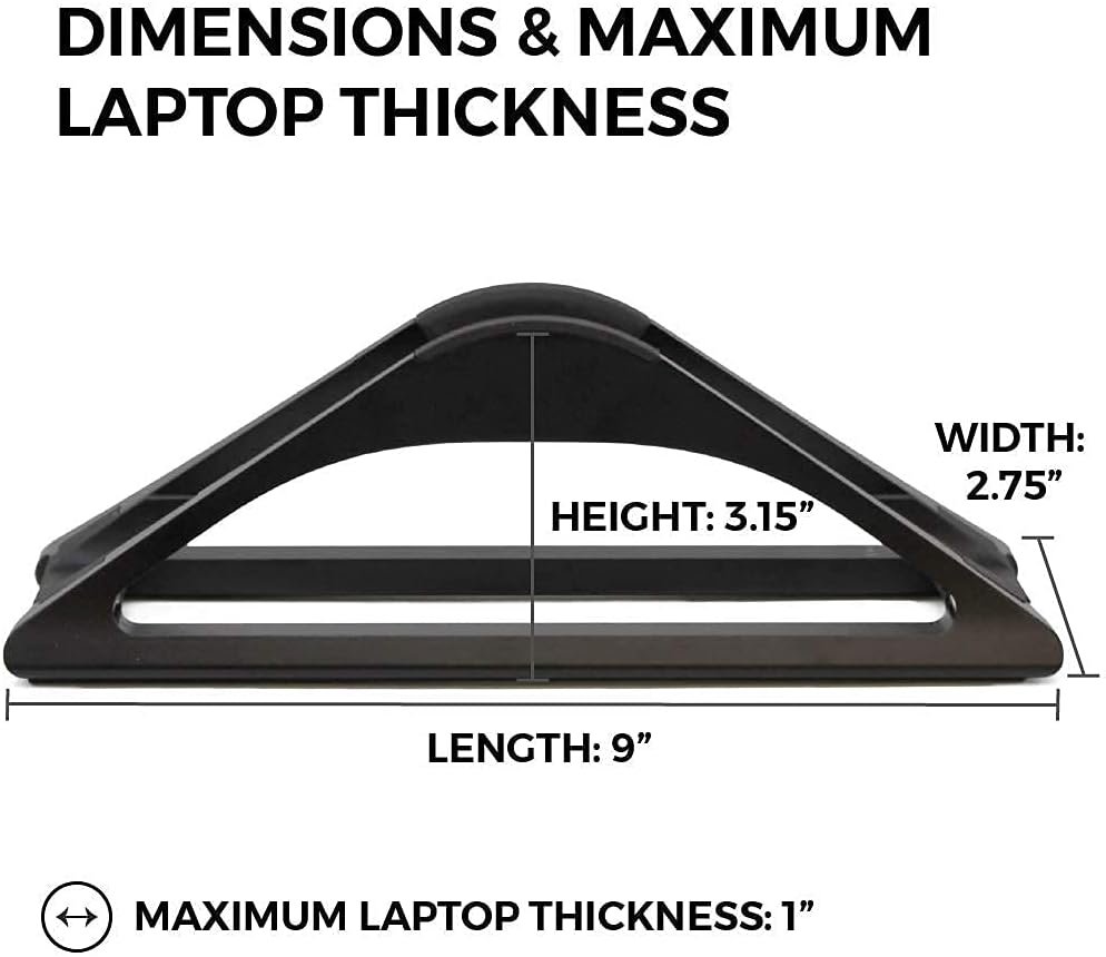 Upright Adjustable Holder to Dock Apple MacBook, MacBook Pro, and Other Laptops to Organize Work & Home Office - 图片 5