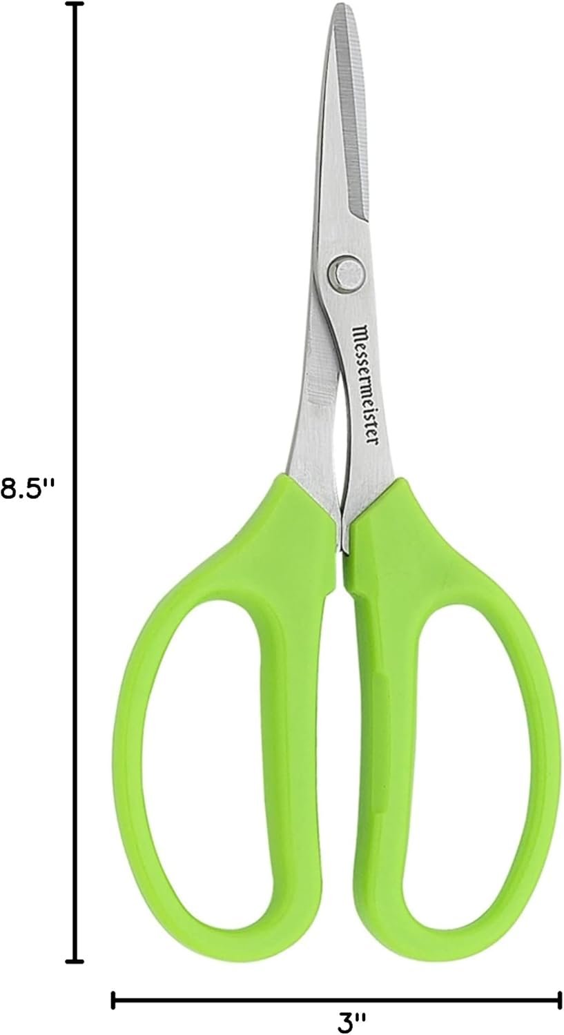 Green - All-Purpose Kitchen Scissors - 2Cr13 Stainless Steel & Nylon Slip-Resistant Handles - 图片 2